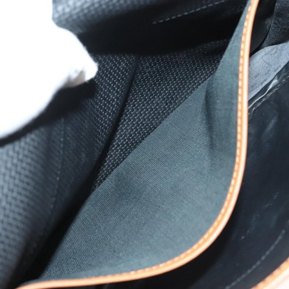 Authentic SAINT LAURENT Shoulder Bag PVC Leather Brown - Picture 4 of 16